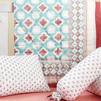 5 Pc Crib Quilt Set - Perfect Newborn Gift