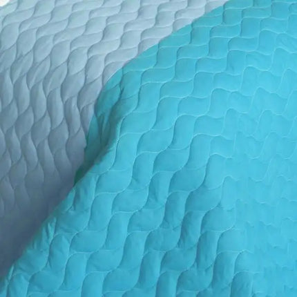 [Secret Charm Of Malinalco] 3PC Vermicelli-Quilted Patchwork Quilt Set (Full/Queen Size)