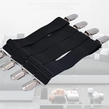 Black thickened 4pcs sheet holder sofa cover anti-skid fixing clip curtain tent cloth quilt holder
