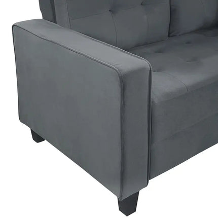 Orisfur. Sofa Set Morden Style Couch Furniture Upholstered Armchair, Loveseat and Three Seat for Home or Office (1-seat) YJ