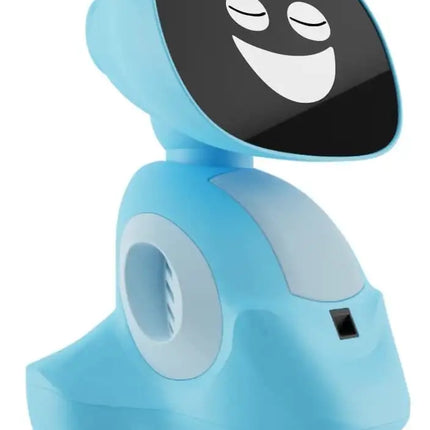 Miko 3: Robot inteligente para niños impulsado por IA | Robot educativo y de aprendizaje STEM con aplicaciones de codificación + Juegos ilimitados + programable | duendecillo azul