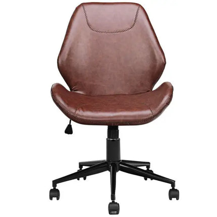 Office Home Leisure Mid-back Upholstered Rolling Chair