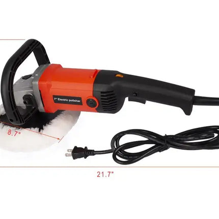Buffer polisher ,Rotary Polisher Sander, Car Polishing Machine 10-Amp Electric 7' Pad with Accessory Kit 6 Variable Speeds to Buff, Polish, Smooth and Finish –Ideal for Cars, Boats YF