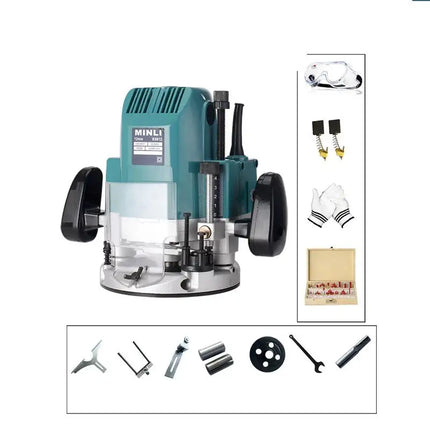 Multifunctional Trimming Machine Unlocking Keyhole And Tenoning Tool