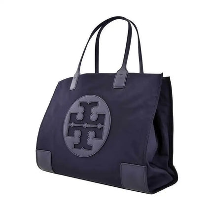 Tory Burch Ella Mini Navy Women's Shoulder Tote Bag