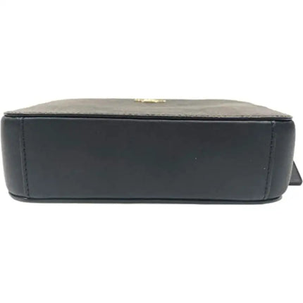 NEW Coach Dark Brown Mini Camera Bag Monogram Signature Canvas Crossbody Bag