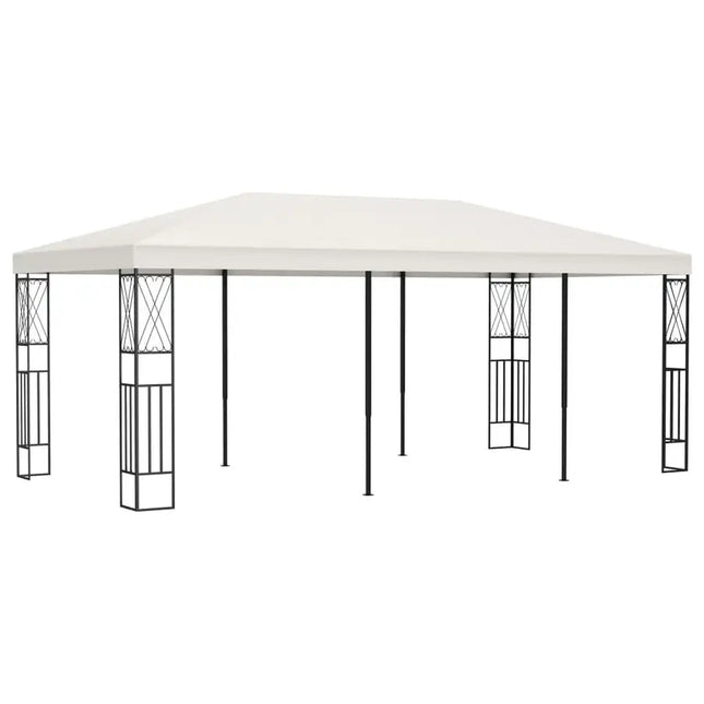 Gazebo 118.1"x236.2" Cream Fabric