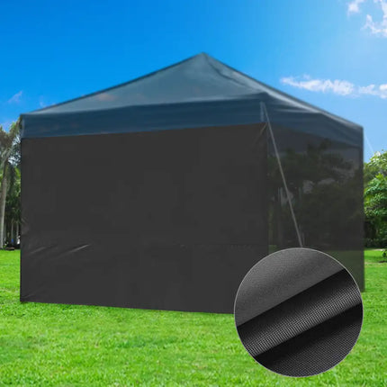 10x10ft EZ Canopy Gazebo Full Size Side Wall/Black