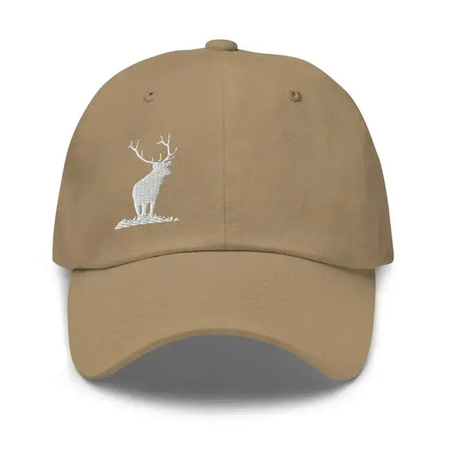 Elk Hat;  Wildlife Hat;  Elk Hunting Hat;  Hat with Elk Silhouette