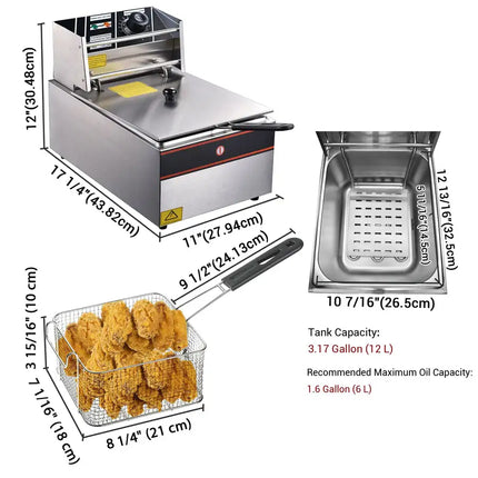 2500W Fryer Machine