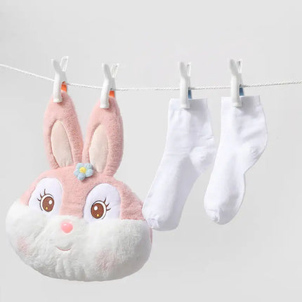 New style quilt drying clips Wholesale multi-functional clothes drying clips Balcony windproof clip Cute rabbit ear quilt drying holder