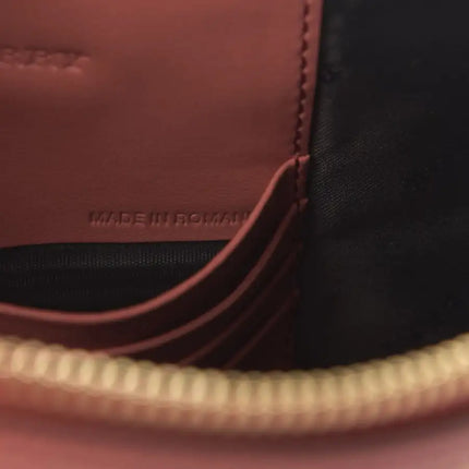 NEW Burberry Brown Derby Peyton House Check Coated Canvas Clutch Crossbody Bag