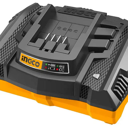 INGCO 20V Fast Intelligent Charger;  Compatible with All INGCO 20V Power Tools FCLI2003A
