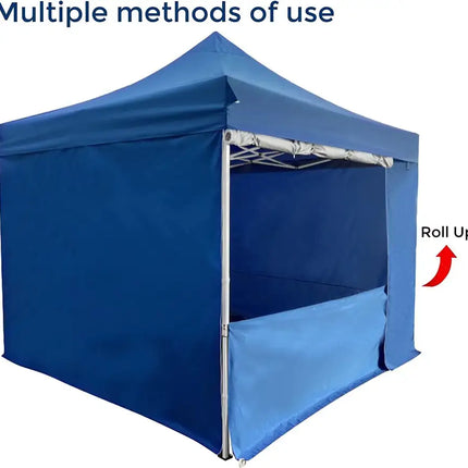 10' x 10' Pop Up Sidewall Canopy Tent - 5 pieces of sidewall with Rolling Storage Bag