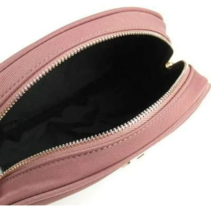 NEW Kate Spade Pink Sparrow Dawn Medium Dome Nylon Cosmetic Case Pouch Bag
