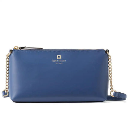 NEW Kate Spade Constellation Blue Weller Street Declan Leather Crossbody Bag