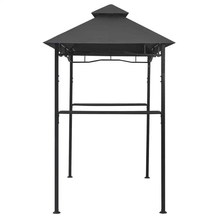 BBQ Gazebo 7.9'x4.9'x8.4' Anthracite Steel
