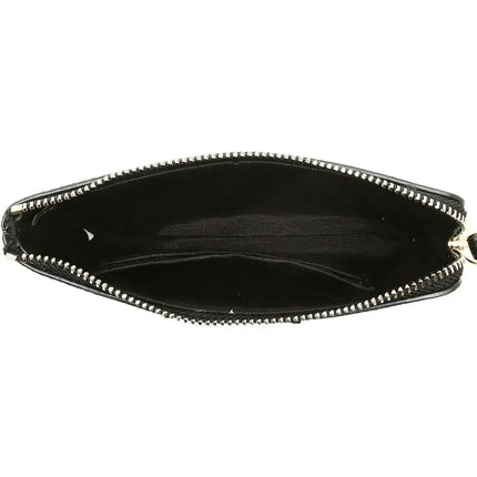 NEW Coach Brown Corner Zip Monogram Signature Canvas Wristlet Clutch Bag