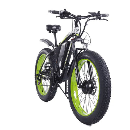 hot selling GOGOBEST GF700 26*4.0 Fat Tire Electric Mountain Bike 50km/h 1000w Dual Motor 48V 17.5Ah electric dirt bike