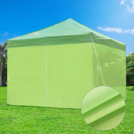 10x10ft EZ Canopy Gazebo Zipper Side Wall/Bright Green