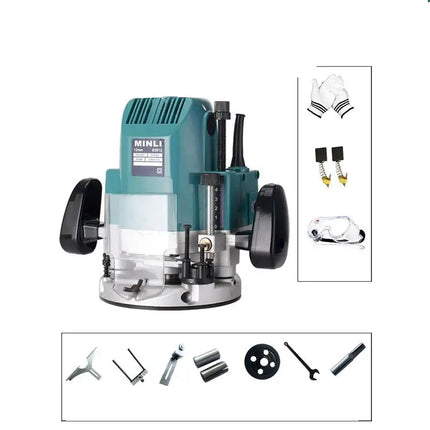 Multifunctional Trimming Machine Unlocking Keyhole And Tenoning Tool