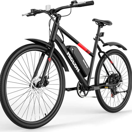 Electric Bike for Adults, 2X Faster Charge, 36V/13Ah Removable Battery, Up to 44 Miles Range, 350W Electric Commuter Bike, Shimano 7-Speed Gear, 27.5\" Ebike
