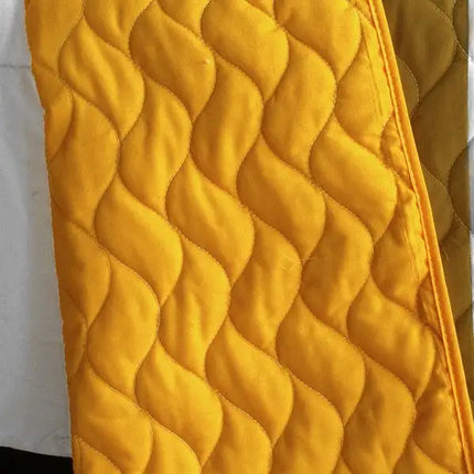 [Smashing] Vermicelli-Quilted Patchwork Striped Quilt Set Full/Queen