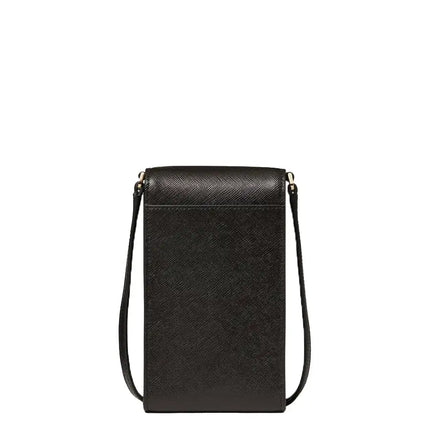 NEW Kate Spade Black Staci Saffiano Leather North South Crossbody Bag