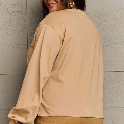 Simply Love Full Size SPOOKY BABE Graphic Sweatshirt