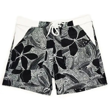 Bañador de hombre con forro y bolsillo con estampado vintage 