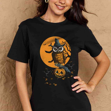Simply Love Full Size Holloween Theme Graphic Cotton T-Shirt