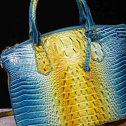 Gradient PU Leather Handbag - Vickie Lynn's
