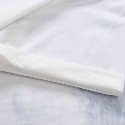 Leopard Floral Graphic Round Neck Tee - Vickie Lynn's