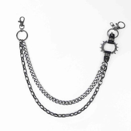 Punk Aluminium Chain Belt