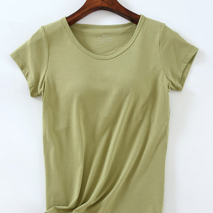 Round Neck Short Sleeve T-Shirt