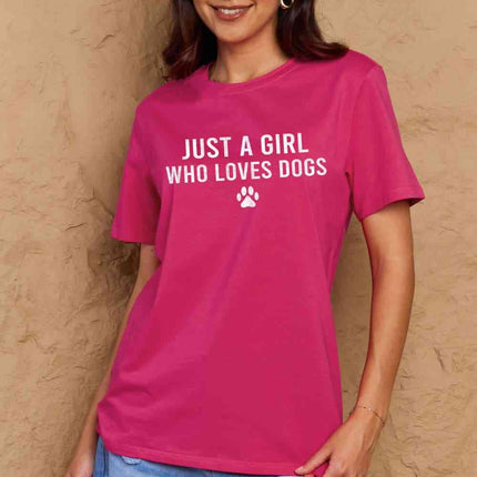 Simply Love Full Size Dog Paw Graphic Cotton T-Shirt