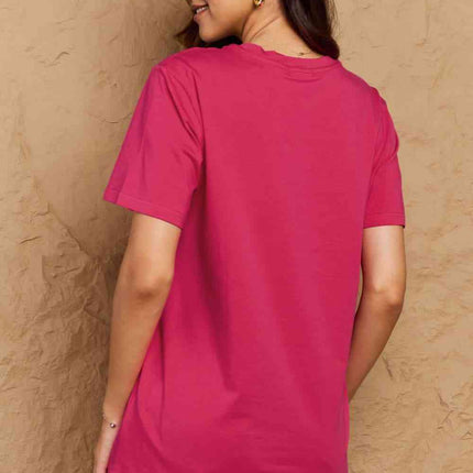 Simply Love Full Size NO PROBLEM Graphic Cotton Tee