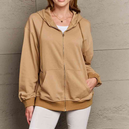 Simply Love Full Size TIGER STRONG PRIDE Graphic Hoodie