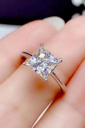 5 Carat Moissanite Solitaire Ring