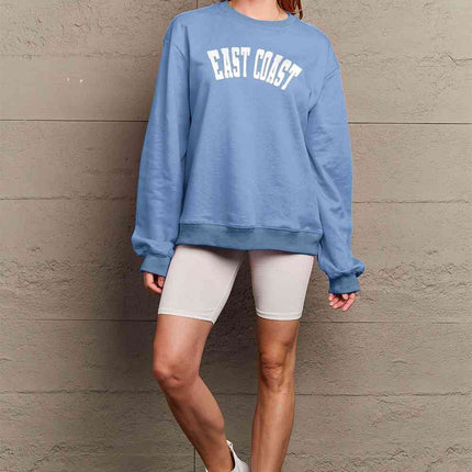 Simply Love Full Size KARMA Graphic Sweatshirt