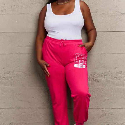 Simply Love Simply Love Full Size CA 1850 Graphic Joggers