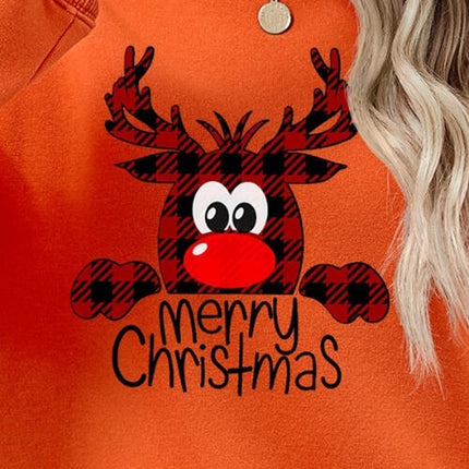MERRY CHRISTMAS Graphic Sweatshirt