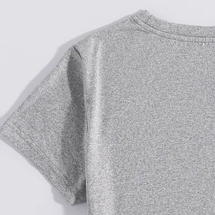 HE IS RISEN Sequin Round Neck T-Shirt