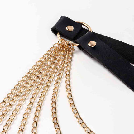 PU Belt with Chain