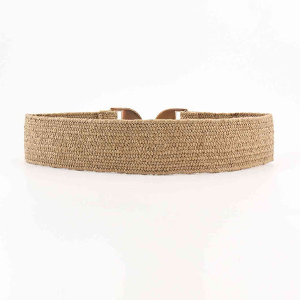 Alloy Buckle Elastic Belt