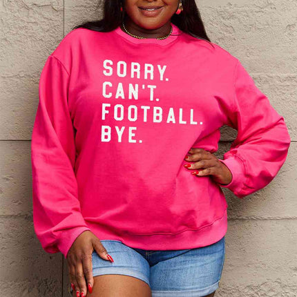Simply Love Full Size Graphic Round Neck Sweatshirt