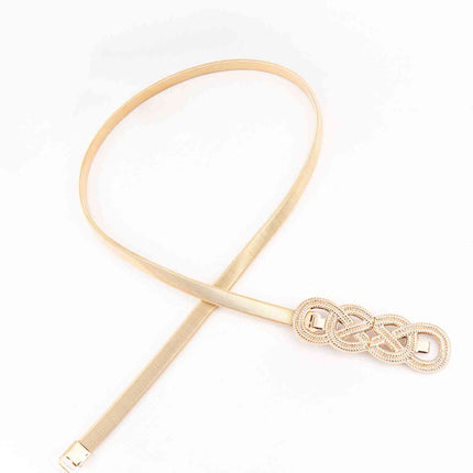 Knot Buckle Metal Belt