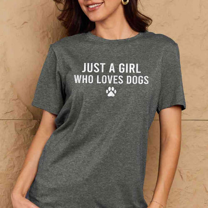 Simply Love Full Size Dog Paw Graphic Cotton T-Shirt