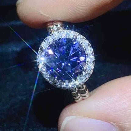 Let It Go 2 Carat Moissanite Ring