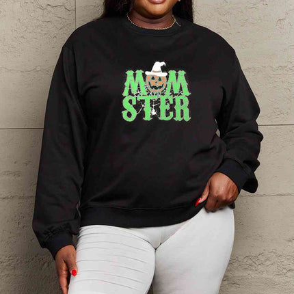 Simply Love Full Size Drop Shoulder Graphic Sweatshirt